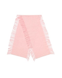 Pink Marl Side Fringe Midweight Scarf £38