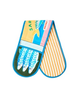 Sardines Printed Oven Glove £22.5