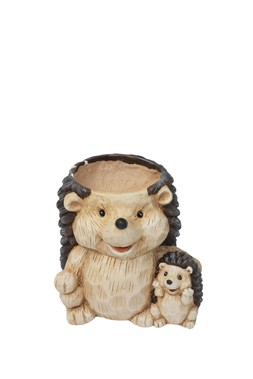 B&M GARDEN SS26 // NATURAL GARDEN // HEDHEHOG PLANTER £12 //