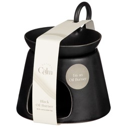 B&M HOME SS26 // JAPANDI CALM // BLACK OIL BURNER WITH REMOVEABLE TOP // £3 //