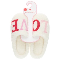 B&M VALENTINES DAY 2026// LADIES COSY LOVE SLIPPERS // £5 //
