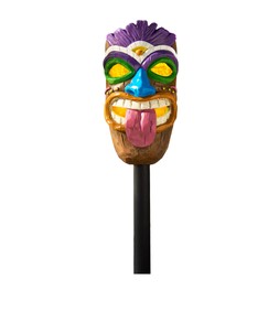 B&M GARDEN SS26 // TIKI - 8 WEEK ONLY // SOLAR TIKI STAKE // £5 //