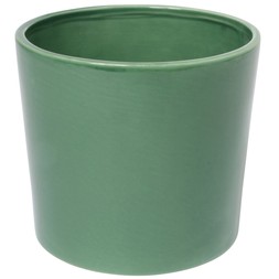 B&M GARDEN SS26 // PLANTERS, POTS & FOLIAGE // REACTIVE PLANTER - DARK GREEN // £3 //