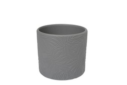 B&M GARDEN SS26 // PLANTERS, POTS & FOLIAGE // EMBOSSED LEAF PLANTER - SMALL // £3 //