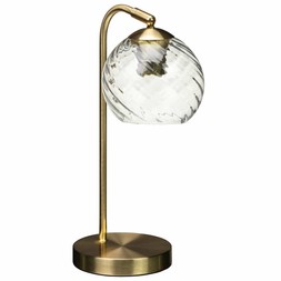 Ania glass ball lamp £18