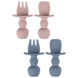B&M SS26 // BABY EVENT // SILICONE SPOON & FORK SET 4PC // £3 EACH //