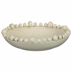 B&M HOME SS26 // RAW BEAUTY // BOBBLE EDGE CERAMIC BOWL // £7 //