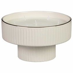 B&M HOME SS26 // RAW BEAUTY // LARGE FOOTED RIBBED CANDLE // £10 //