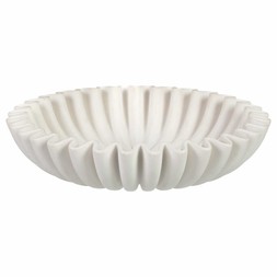 B&M HOME SS26 // STATEMENT HOME - LIMITED TIME ONLY // LARGE SCALLOPED BOWL // £12 //