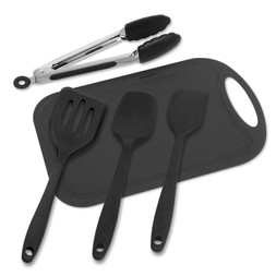 B&M GARDEN SS26 // THE GREAT OUTDOORS // UTENSIL SET - 5PC // £5 //