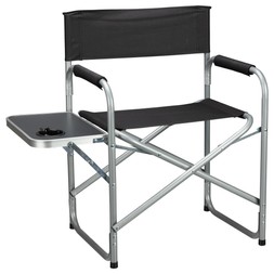 B&M GARDEN SS26 // THE GREAT OUTDOORS // CAMPING CHAIR WITH SIDE TABLE //£20 //