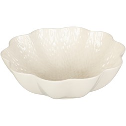 Wavy edge ceramic bowl £8