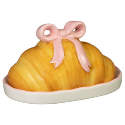 Croissant shape butter dish £5