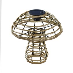 Mushroom solar garden lantern