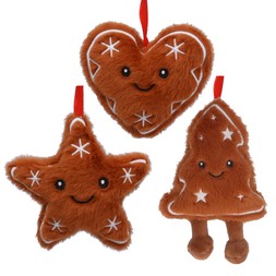 Happy gingerbread decorations