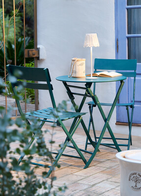 Ava Bistro Set Blue, £99
