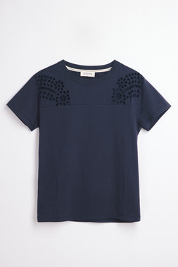 Broderie Detail T-Shirt £15