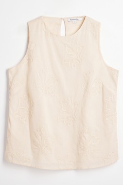 Floral Broderie Top £20
