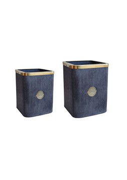 KEW OUTDOOR ANTIQUE LEAD RICHMOND PLANTER SET OF 2 &pound;139.98