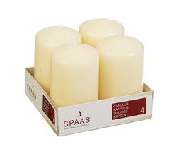 50:80mm Pillar Candle, Pack Of 4, Ivory £9.99