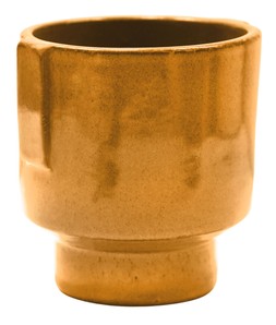 Aries Glazed Handles Planter Rust H15cm D14cm &pound;19.99, H20cm D19cm &pound;29.99