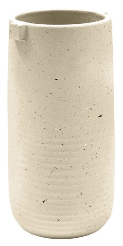 Aurora Terrazzo Handles Tall Vase Oat H30cm D14cm &pound;34.99