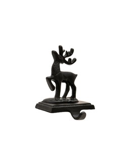 Cast Stocking Holder Deer Black &pound;24.99