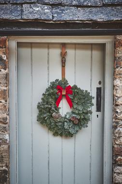 Christmas Wreath Hanger Hare Brass &pound;19.99