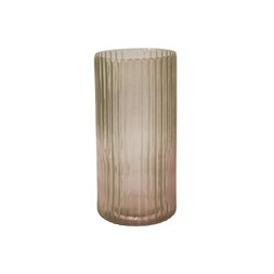 Daphne Ribbed Vase Apricot H23cm D15cm &pound;29.99, H38cm D19cm &pound;59.99