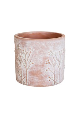 Hallie Terracotta Planter H13cm D14cm &pound;7.99