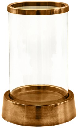 Hampton Hurricane Lantern In Antique Brass &pound;49.99