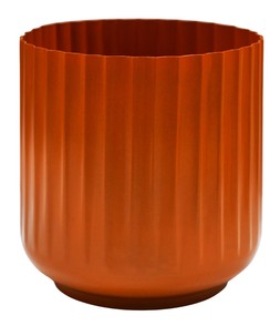 HUDSON ORANGE CORRUGATED PLANTER H37CM D37CM &pound;74.99