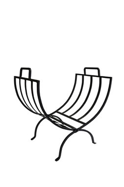 Iron Linear Log Basket &pound;124.99