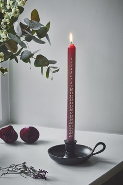 BORDEAUX ADVENT CANDLE £3.99