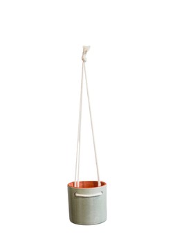 KAI HANGING CYLINDER MINT PLANTER H13CM D13CM £17.99