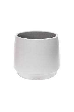 Layla Grey Planter H11cm D12cm &pound;4.99, H13.5cm D14.5cm &pound;7.99