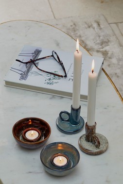 Lila Ceramic Tealight Candle Holder 2 Pack &pound;14.99 2