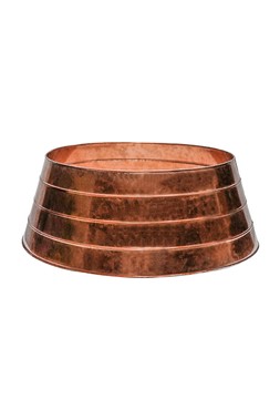 METAL CHRISTMAS TREE SKIRTCOPPER H26CM W67CM £54.99