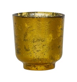 Metallic Gold Glass Holder &pound;19.99