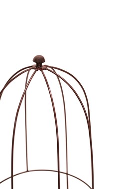 OUTDOOR PLANT SUPPORT BRONZE H60CM W36CM