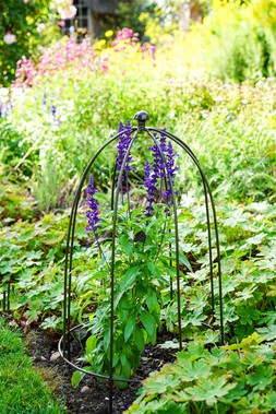 OUTDOOR PLANT SUPPORT ZINC H50CM W26CM