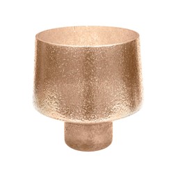 Opulent Curved Metallic Gold Planter H20cm W20cm £19.99