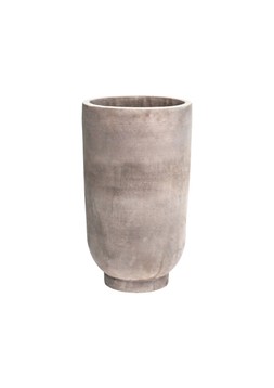 OUTDOOR CARTMEL MOCHA TERRACOTTA VASE PLANTER H50CM D29CM &pound;59.99 (OCMTVP29)