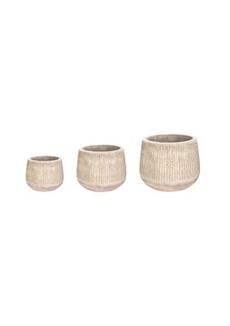 OUTDOOR HIDCOTE TERRACOTTA PLANTER SET OF 3 &pound;149.97 (OHTPSET3)