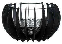 OUTDOOR SOLIS FIRE PIT IN MATT BLACK &pound;229.99