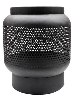 OUTDOOR TALL BUTTERMERE BASKET FIRE PIT BLACK H51CM W45CM &pound;249.99