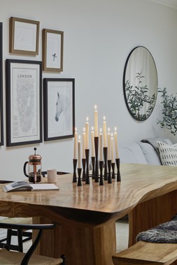 Parker 11 Piece Black Candle Centerpiece &pound;89.99