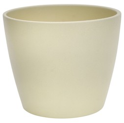 Poinsettia Planter Cream H13cm D14.5cm &pound;3.99