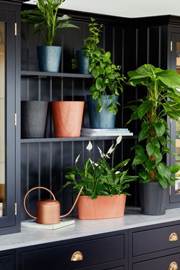 Pula Recycled Trio Planter Copper H15cm W16cm D36cm &pound;21.99