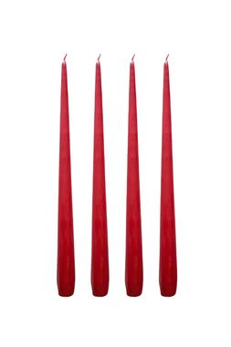 Red Taper Candles 4 Pack &pound;11.99